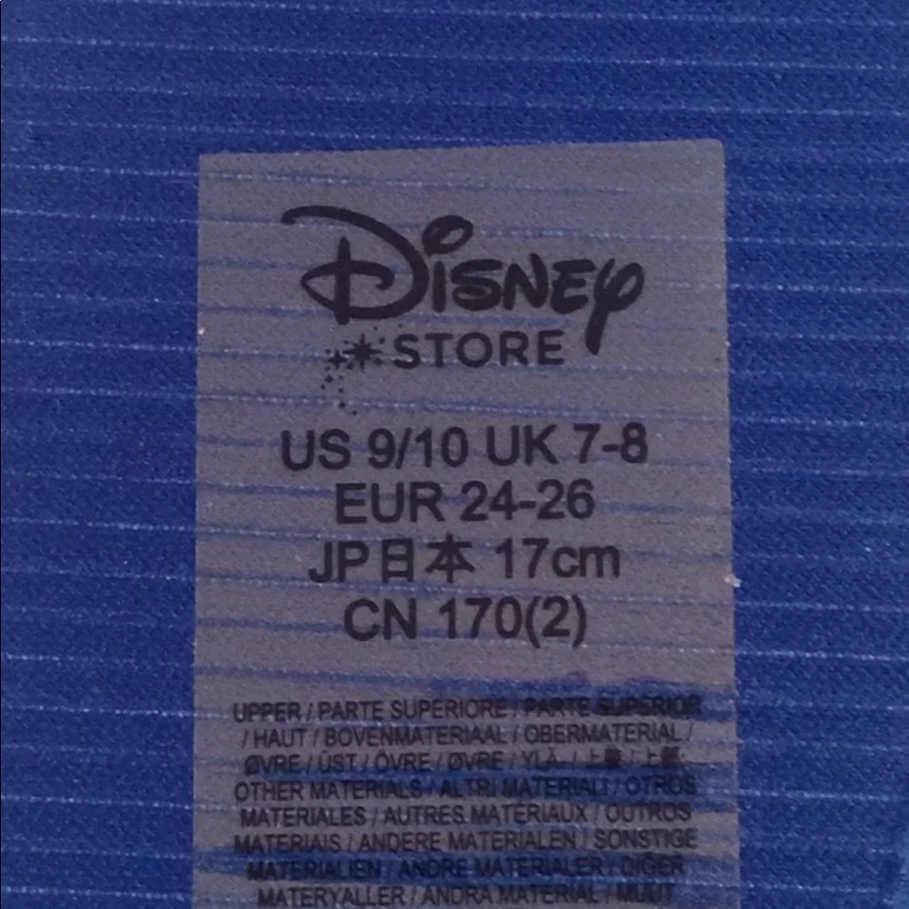 FINAL MARKDOWN DISNEY Store Boy's Flip Flops, Size 9/10
